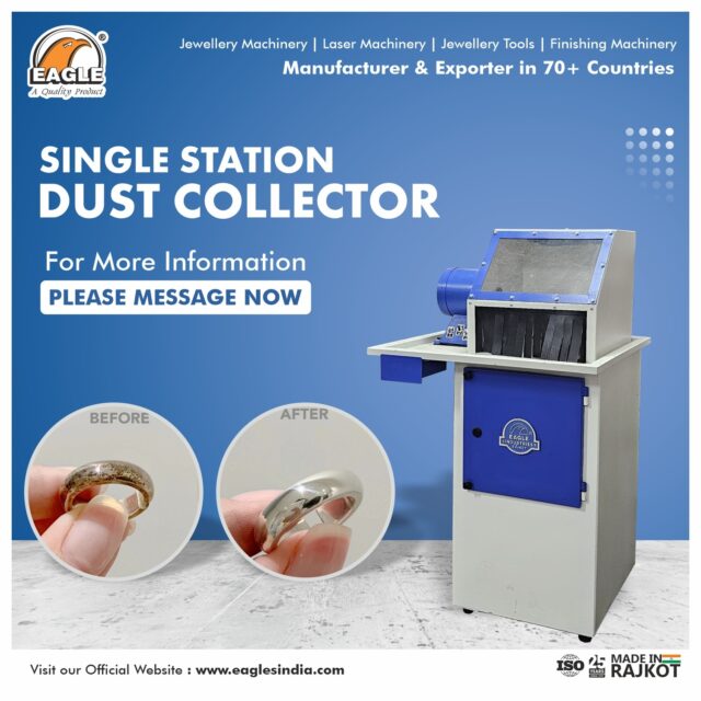 Eagle Single Station Dust Collector Machine ll Jewellery Buffing ...